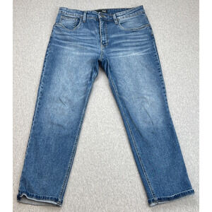 Kut From the Kloth Jeans Womens 12 Blue Rachael High Rise Fab Ab Mom